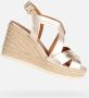 GEOX PONZA DAMES Sandalen LICHT GOUD - Thumbnail 1