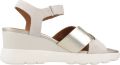 Geox Sandalen met sleehak D Spherica Ec6 C - Beige