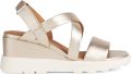 Geox D SPHERICA EC6 vrouwen Sandalen goud - Goud