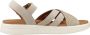 GEOX XAND 2S DAMES Sandalen LICHTE TAUPEKLEUR - Thumbnail 1