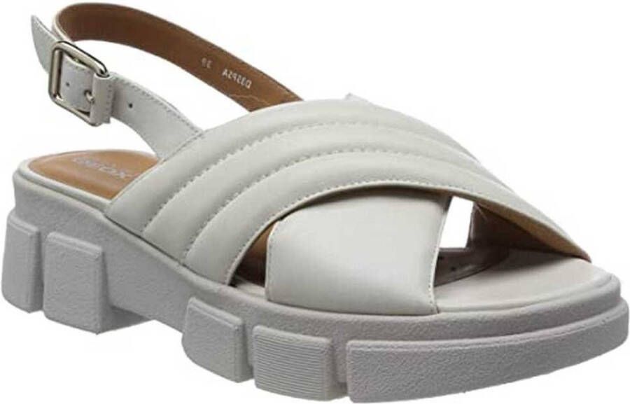 GEOX D35psa00085 Lisbona Sandalen Wit Vrouw