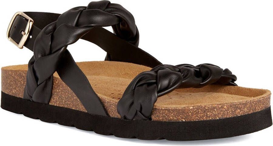 GEOX D35syj000bc Brionia High Sandalen Zwart Vrouw