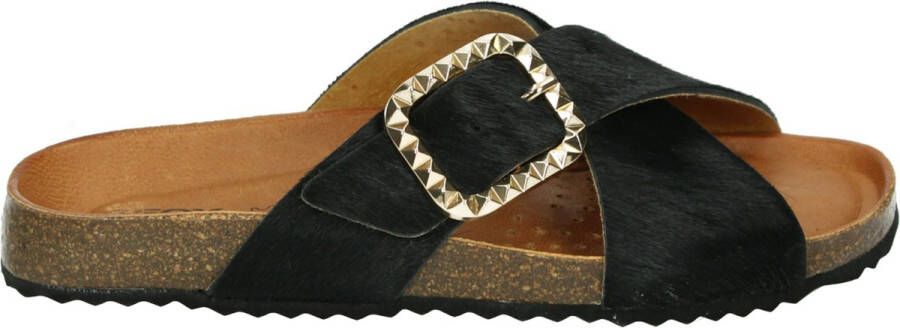 GEOX D45VYB Dames slippers Zwart