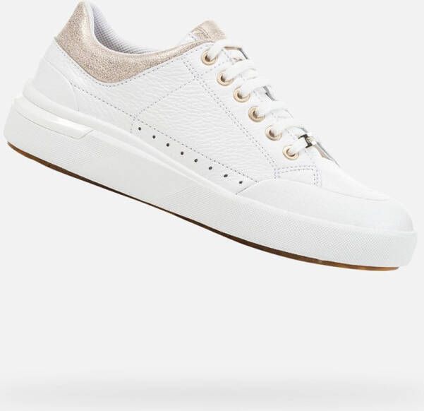 GEOX DALYLA DAMES Sneakers WIT CHAMPAGNE