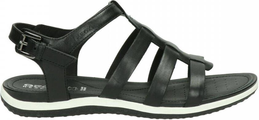 Geox Sandalen met doornsluiting in metallic