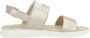 Geox Comfortabele platte sandalen voor vrouwen Beige Dames - Thumbnail 1