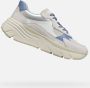 GEOX DIAMANTA DAMES Sneakers LICHTBLAUW MELKWIT - Thumbnail 1