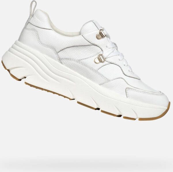 GEOX DIAMANTA DAMES Sneakers WIT