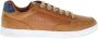 GEOX Sportieve Sneaker Cognac Met Veter En Rits - Thumbnail 1