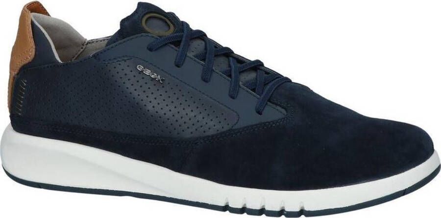 GEOX Donkerblauwe Veterschoenen Aerantis Heren