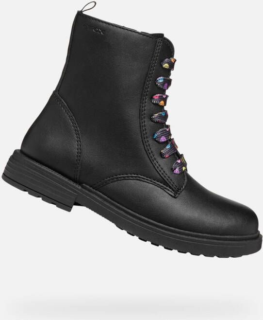 GEOX ECLAIR MEISJES ZWART MULTIKLEUR