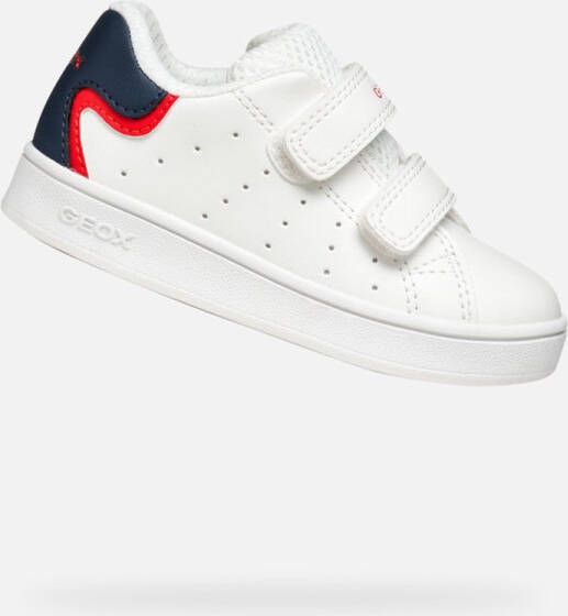 GEOX ECLYPER PEUTER Sneakers WIT MULTICOLOR
