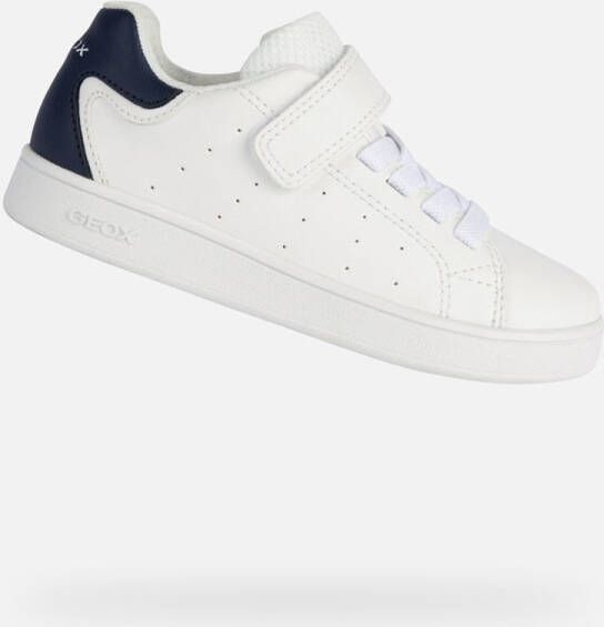 GEOX ECLYPER TIENERS Sneakers WIT NAVY BLAUW