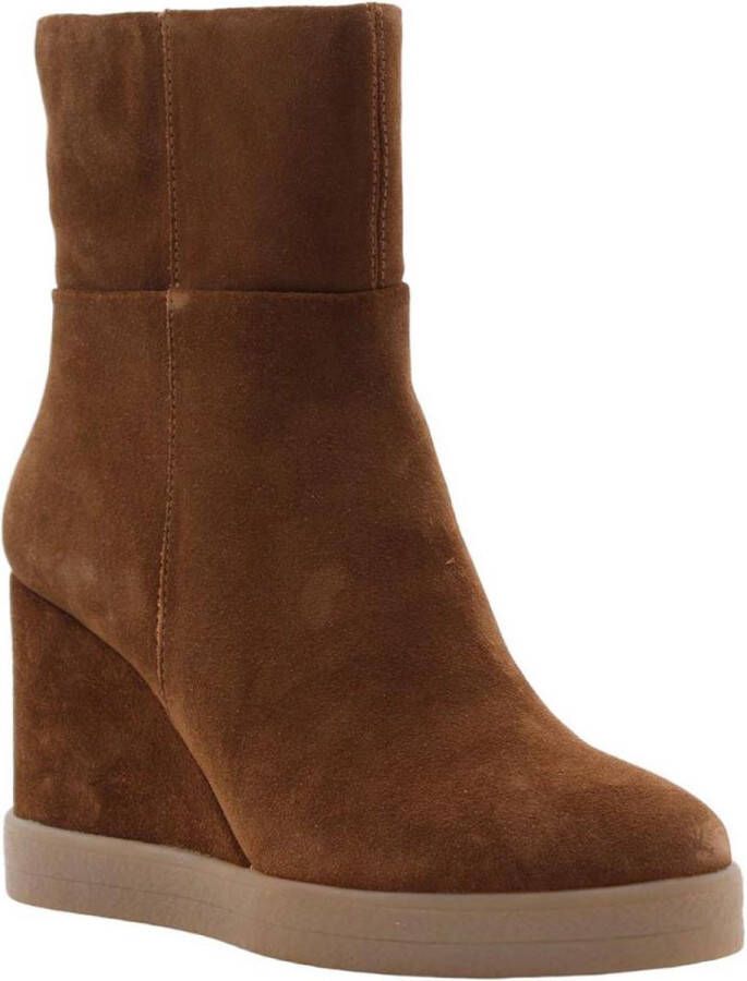 GEOX Elidea Wedge Camel Korte Laars