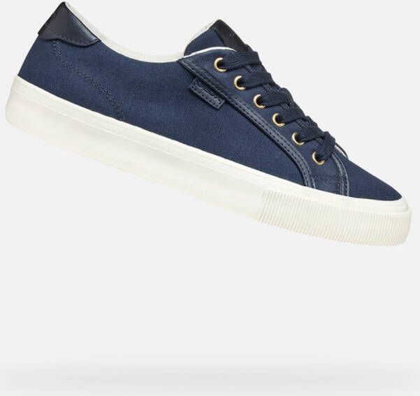 GEOX EMMELENY DAMES Sneakers MARINEBLAUW