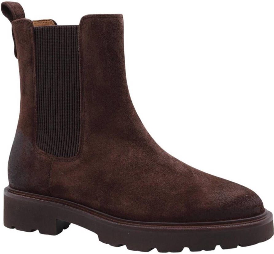 Geox Laarsjes van leer met elastische inzetten model 'NORIZE'