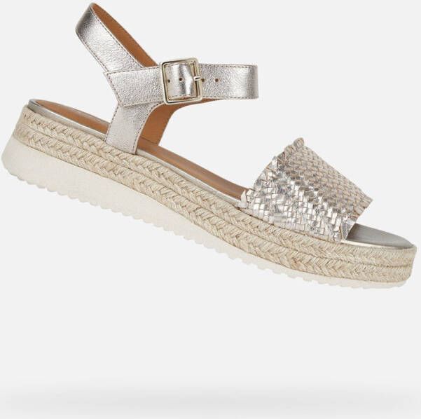 GEOX EOLIE DAMES Sandalen CHAMPAGNE