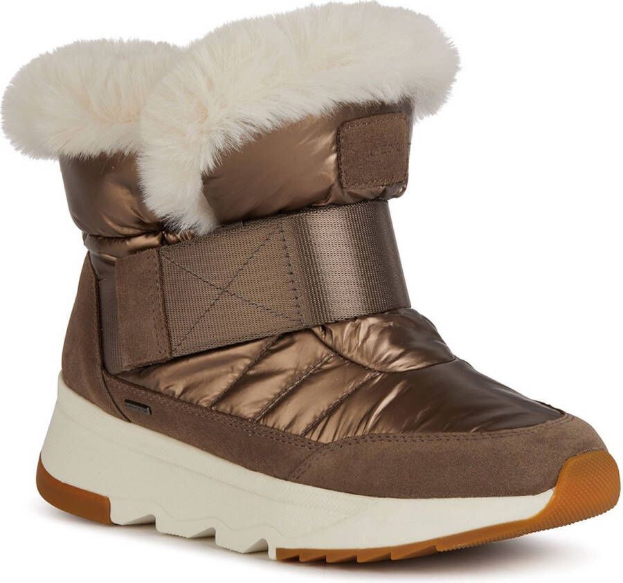 Geox Winterlaarzen D FALENA B ABX snow winter wedge heel slip-on shoe with tex equipment