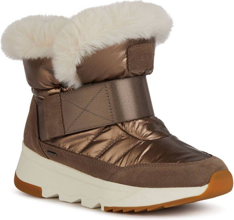 Geox Winterlaarzen D FALENA B ABX snow winter wedge heel slip-on shoe with tex equipment