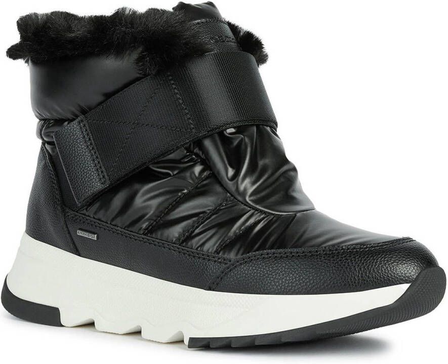 Geox Dames Textiel Synthetische Laarzen Black Dames