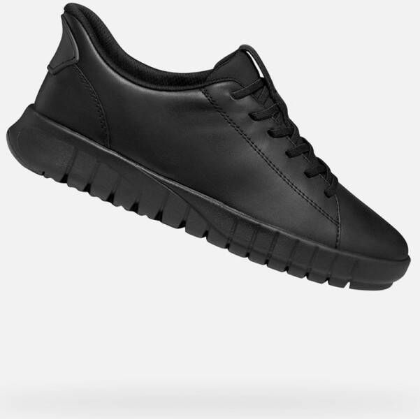 GEOX FLEXTRIDE PLUS DAMES Sneakers ZWART
