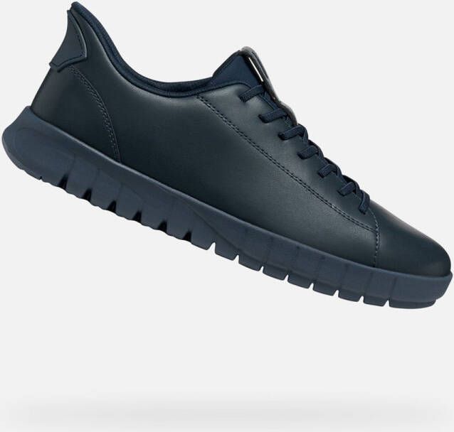 GEOX FLEXTRIDE PLUS HEREN Sneakers MARINEBLAUW