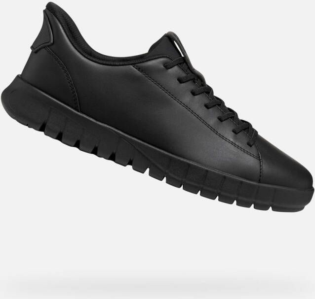 GEOX FLEXTRIDE PLUS HEREN Sneakers ZWART