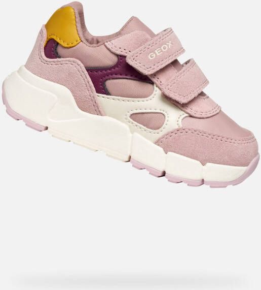 GEOX FLEXYPER MINI PEUTER Sneakers ROZE ROOD