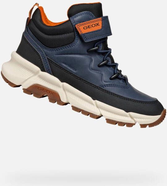 GEOX J FLEXYPER PLUS BOY Unisex Laarzen NAVY BLACK