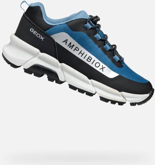 GEOX FLEXYPER PLUS ABX JONGENS Sneakers PETROLBLAUW
