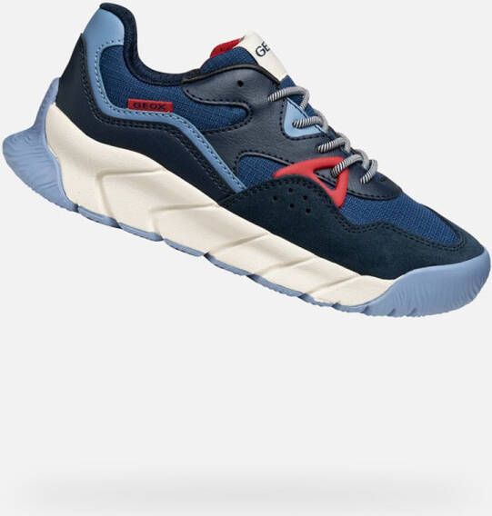 GEOX FLEXYPER PRO JONGENS Sneakers BLAUW NAVY BLAUW
