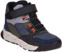 GEOX Flexyper Pro Waterproof Zwart-Groene Sneaker - Thumbnail 1