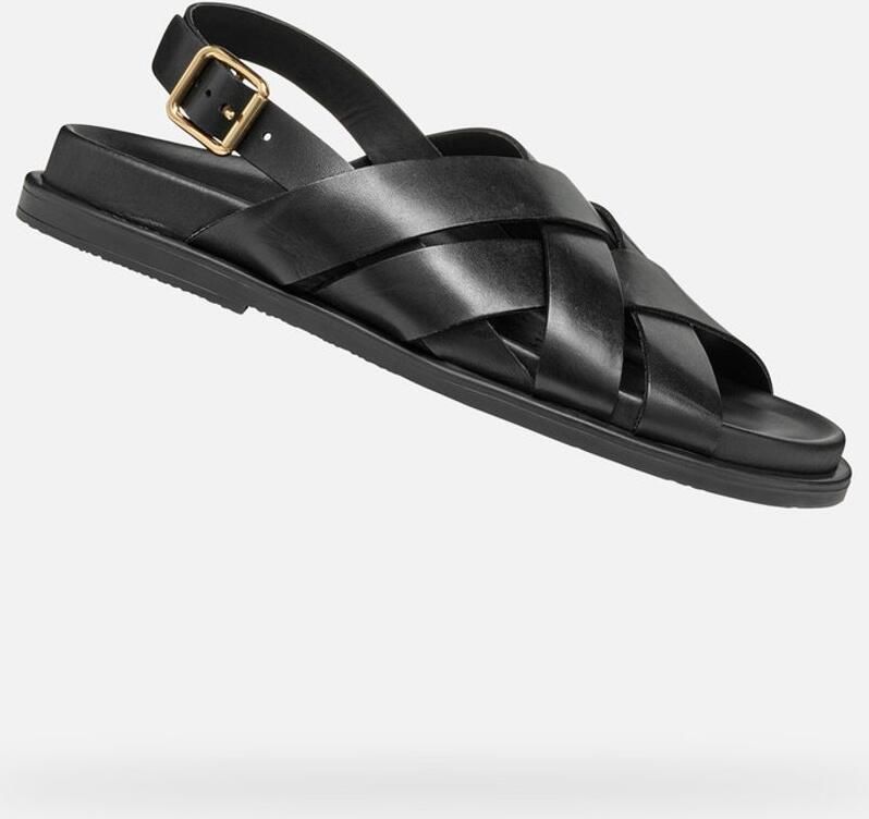 GEOX ADELASH DAMES Sandalen ZWART