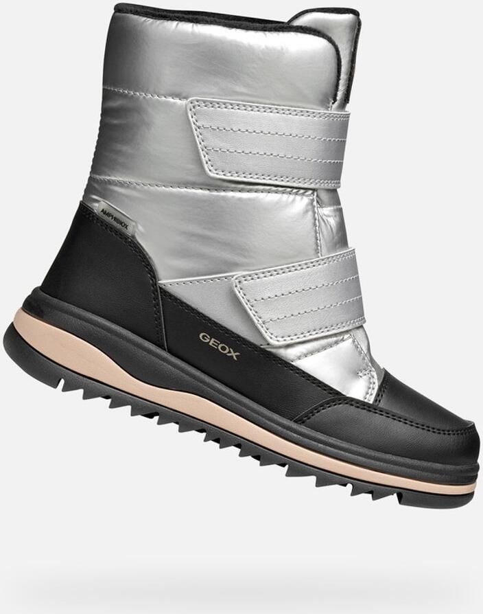 GEOX ADELHIDE ABX MEISJES ZILVER ZWART