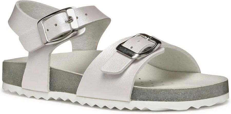 GEOX Adriel Sandalen Zilver Meisjes