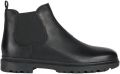 Geox Chelsea-boots U Andalo met praktische aantreklus - Zwart