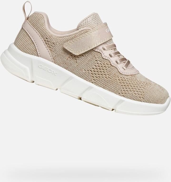 GEOX ARIL MEISJES Sneakers LICHTBEIGE