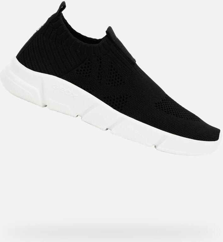 GEOX ARIL TIENERS Sneakers ZWART