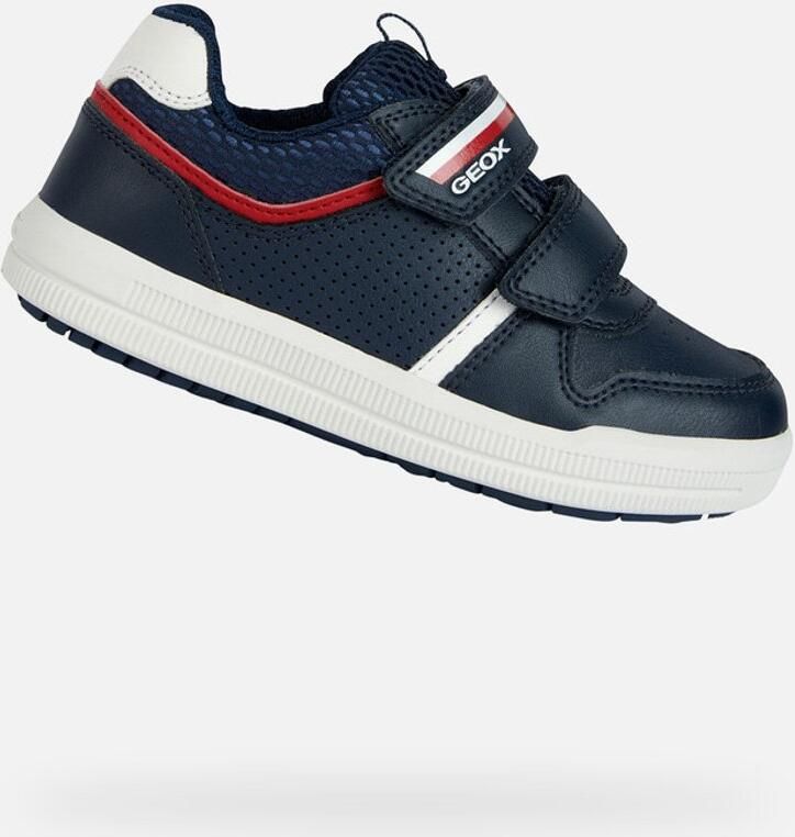 GEOX ARZACH JONGENS Sneakers MARINEBLAUW ROOD