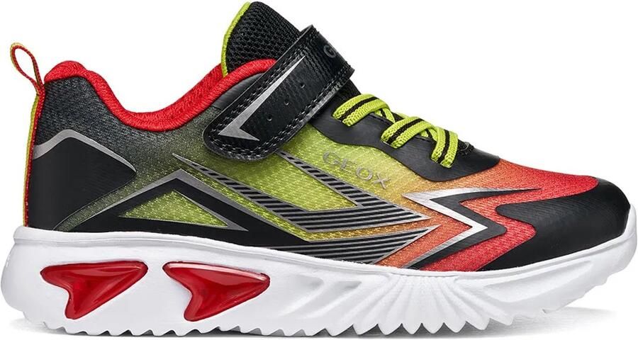 GEOX Assister B Met Lichten Schoenen Zwart Jongen