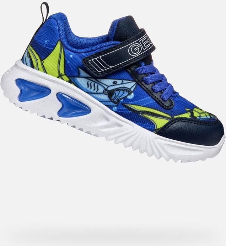 GEOX ASSISTER JONGENS Sneakers KONINGSBLAUW MARINEBLAUW