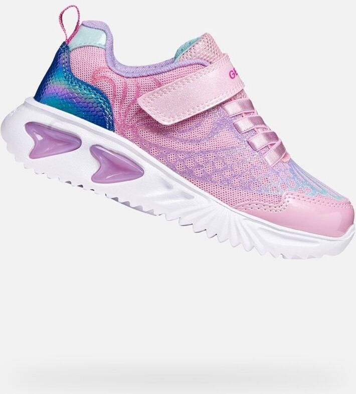 GEOX ASSISTER MEISJES Sneakers ROZE LILA