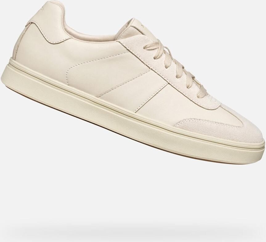 GEOX BALTMOORE HEREN Sneakers MELK WIT