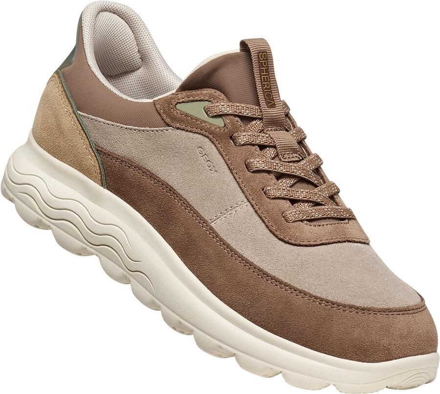 GEOX Baskets en cuir Spherica Plus *
