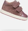 GEOX BIGLIA DREUMES Sneakers DONKERROZE - Roze