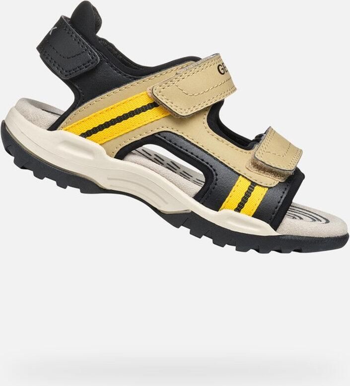GEOX BOREALIS JONGENS Sandalen BEIGE GEEL