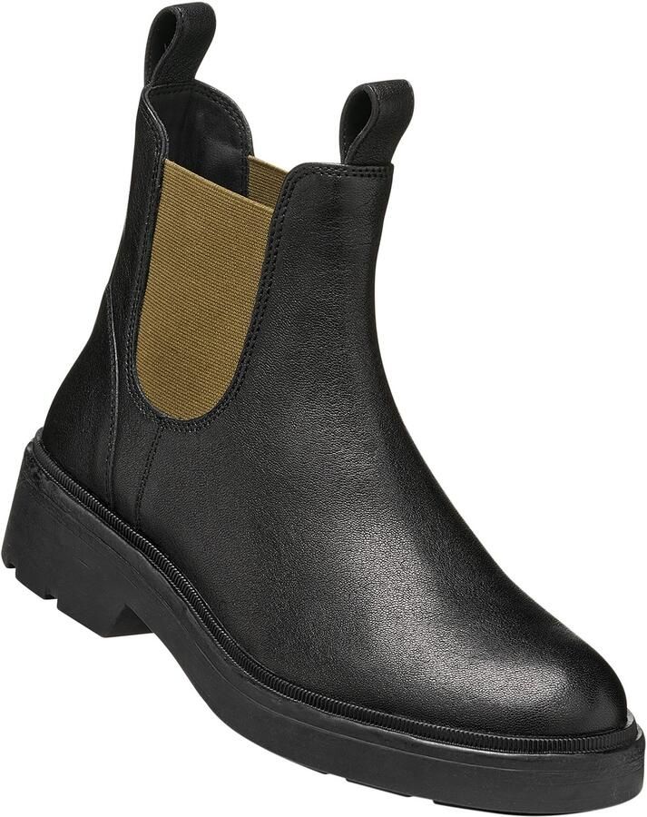 GEOX Respira leren enkellaarsjes