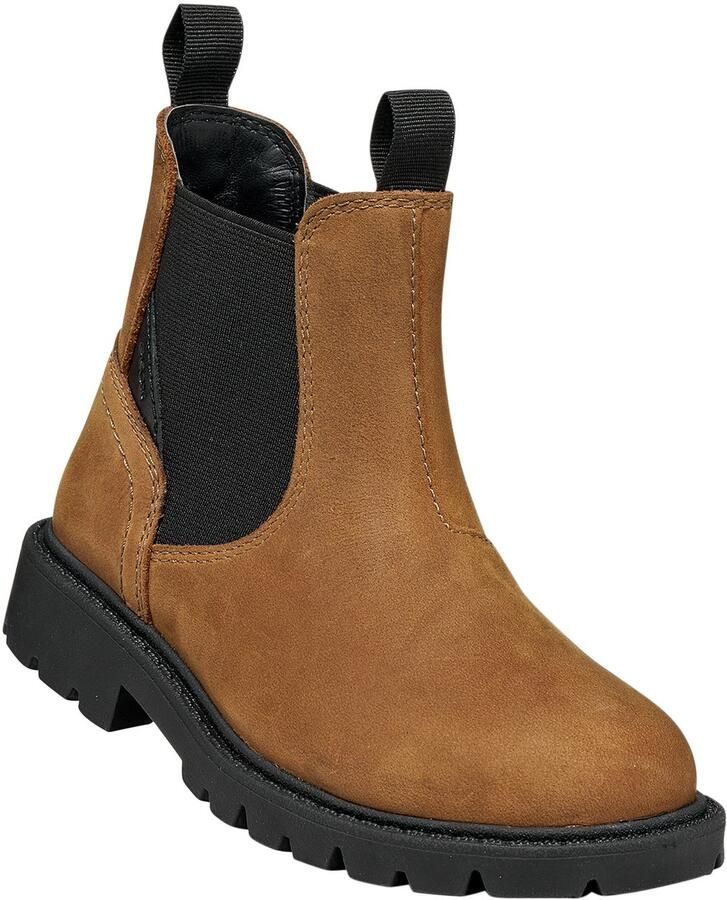 GEOX Shaylax leren enkellaarsjes voor kinderen (junior)