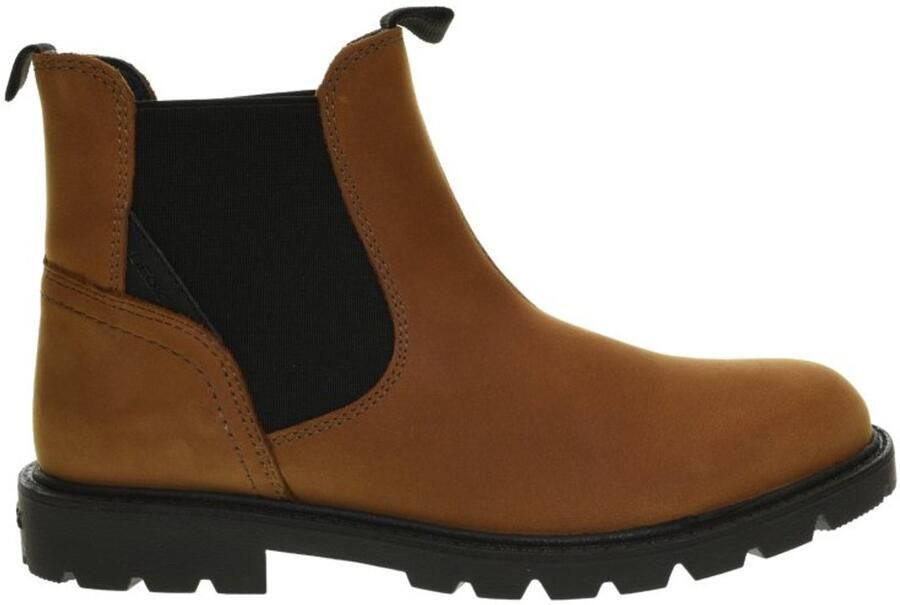 GEOX Bottines Laarzen Kids Cognac Chelsea