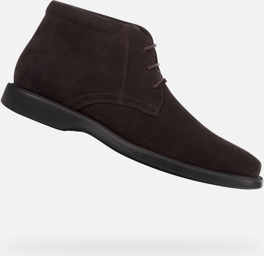 GEOX U54N1D~~~~~~~~~~~~~~~~~~~~~~~~ Nette herenschoenenBusiness half-hoog Bruin